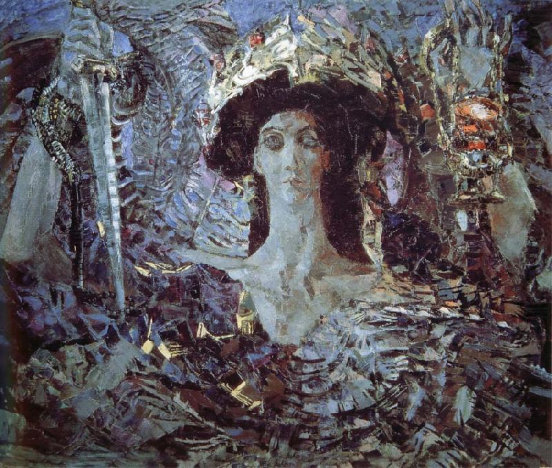 The angel having six wing, Mikhail Vrubel